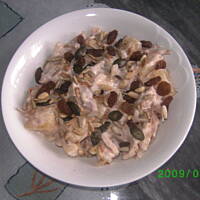 Salatka  z kurczaka energetyczna