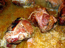 Fot. bahus, Golonka duszona z cebulą