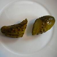 Ogórkowe serca na Walentynki