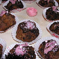 Bajaderka rumowa z wiśniami