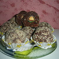 trufelki orzechowe z niespodzianką