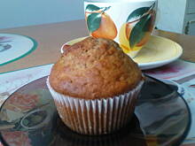 Fot. Ania z Zielonego Wzgórza, Muffinki z orzechami włoskimi i cynamonem