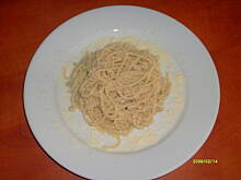 Fot. piwo666, Spagetti z tuńczykiem i śmietaną