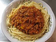 Fot. kaninek, Spagetti z mielonym miesem po mojemu