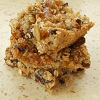 Batoniki owsiane z bakaliami