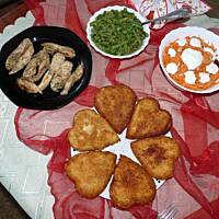 Kotlety z ziemniaków z sosem czosnkowym Gumci