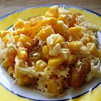 surówka z selera i kukurydzy