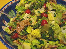 Fot. Malena, Fatoush - libanska salatka