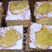 Ciasto z bąbelkami - cytrynowe