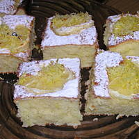 Ciasto z bąbelkami - cytrynowe