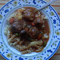 Pulpety w sosie warzywnym