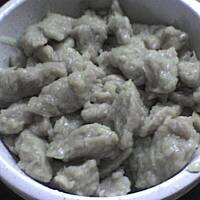 Kluski przecierane wg kuleczki