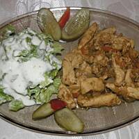 Protal - gyros z piersi drobiowej z sałatą