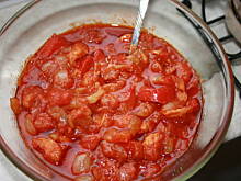 Fot. kasiul_a, Pikantne krewetki w sosie pomidorowym kasiuli