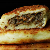 Wegetariańskie farszynki z grzybami