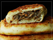 Fot. ladyzka, Wegetariańskie farszynki z grzybami