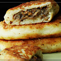 Wegetariańskie farszynki z grzybami