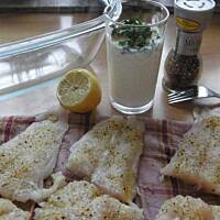 Protal - ryba zapiekana w sosie jogurtowym