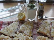 Fot. Pola42, Protal - ryba zapiekana w sosie jogurtowym