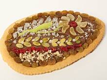 Fot. bing_translator,  shortcrust tart baked at Easter with butterscotch