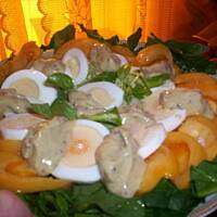 Szpinakowa sałatka - apetyczna i prosta