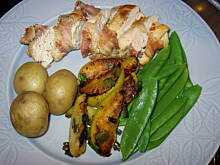 Fot. tineczka, Filety z kurczaka zawijane w bekonie