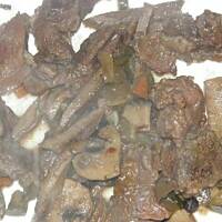 protal - wołowina z grzybami na ostro