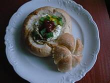 Fot. onlyred, Jajka w kajzerkach