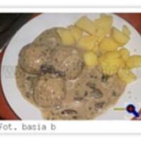 sos pieczarkowy - pycha