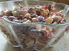 Fot. ilka76, Sałatka z kurczaka i czerwonej fasolki