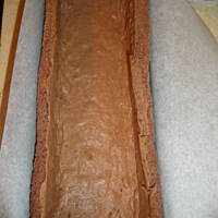 rolada czekoladowo-truskawkowa