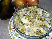 Fot. bahus, Sałatka ze śledzi i ogórków