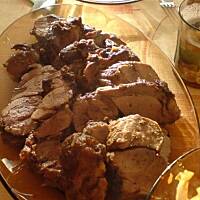 Pieczeń z dzika wg babci Różyczki