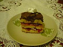 Fot. onlyred, Czekoladowy bananowiec