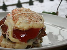 Fot. kasiul_a, Cheeseburger  w królewskim wydaniu kasiuli