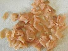 Fot. Pola42, Protal - kwaśna sałatka z łososiem i surimi