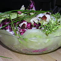 Zielona sałatka mix