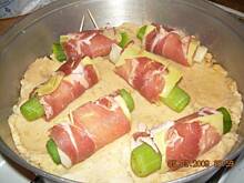 Fot. acrobaleno, Zapiekane PORY z Bekonem i Serem