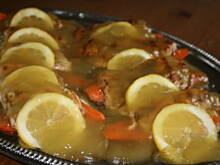 Fot. kasiul_a, Grilowany pstrąg w galarecie z warzywami