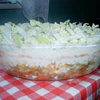 Warstwowa sałatka Marleny