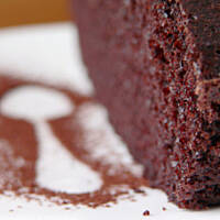 Ciasto z gorącym kakao