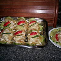 protal - kurczak na sałatce jarzynowej