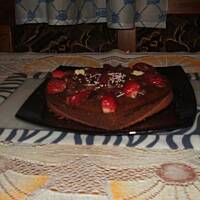 ciasto z masa truskawkowa