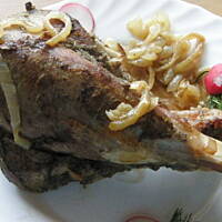 Protal - podudzie indycze zapiekane z cebulą