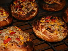 Fot. kasiul_a, Pieczone Bułki z farszem mięsno-warzywnym kasiuli