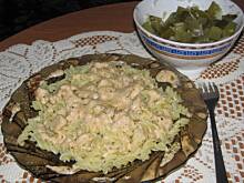 Fot. agkr, filet z kurczaka w sosie serowo śmietanowym