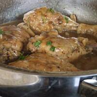 Udka z kurczaka w sosie