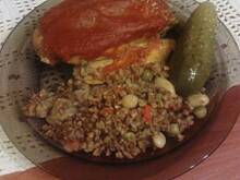 Fot. ANEETKA, Pierś kurczaka w sosie ketchupowo musztardowym