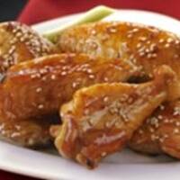 Skrzydełka miodowo-musztardowe