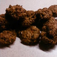 Zdrowe Bogate ciasteczka owsiane